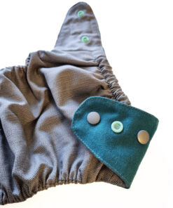 Mini-OS Stoffwindel-Überhose aus Wolle