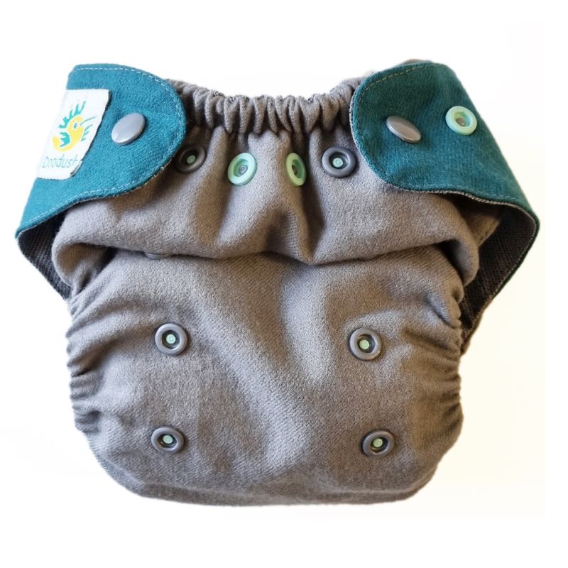 Doodush Newborn Stoffwindel-Überhose aus Wolle