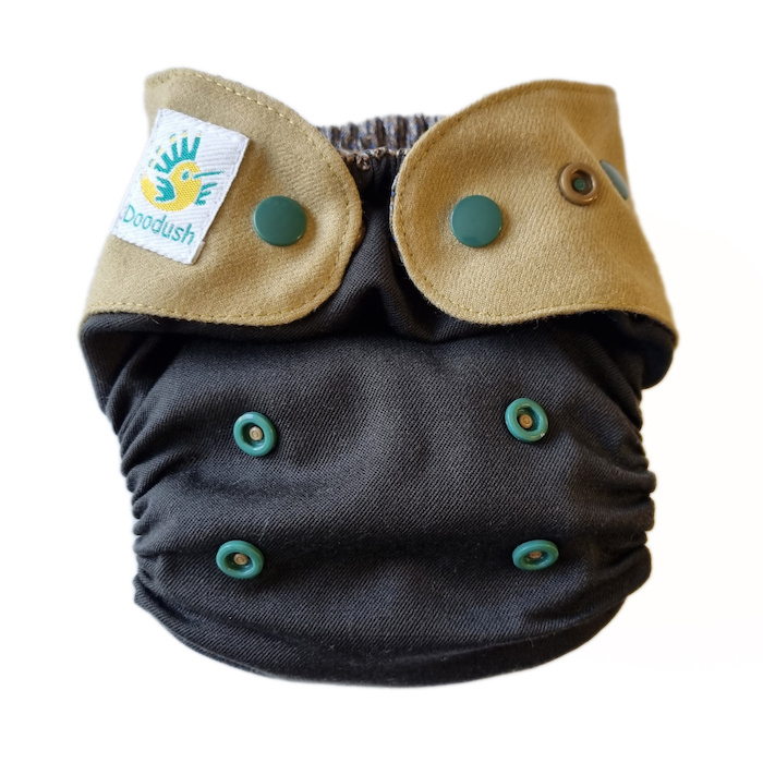Mini-OS Stoffwindel-Überhose aus Wolle