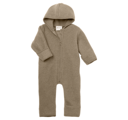 Wollfleece Overall mit Reissverschluss