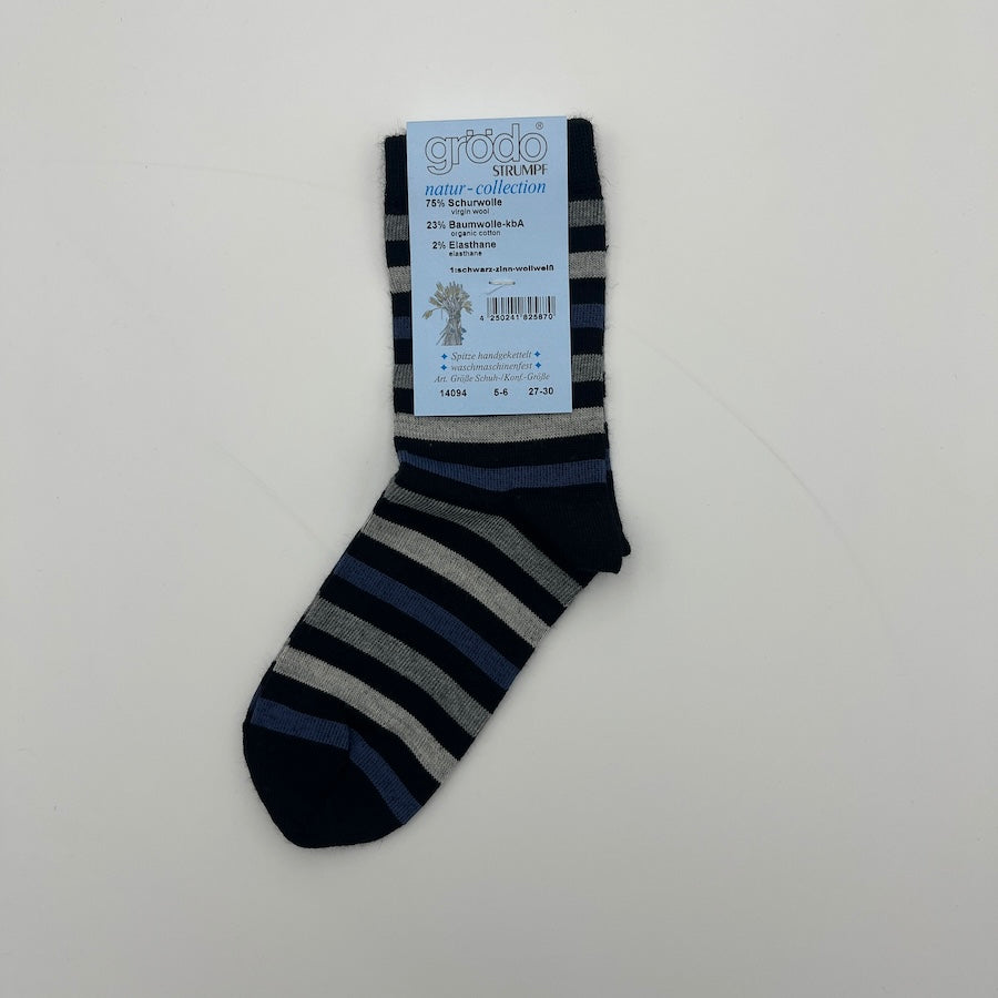 Woll-Socken GERINGELT