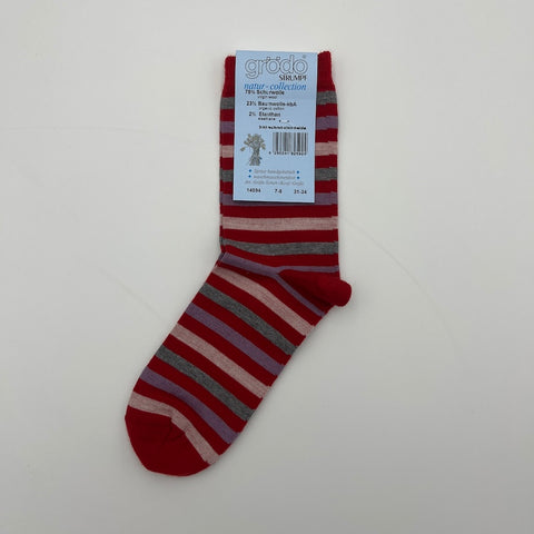 Woll-Socken GERINGELT