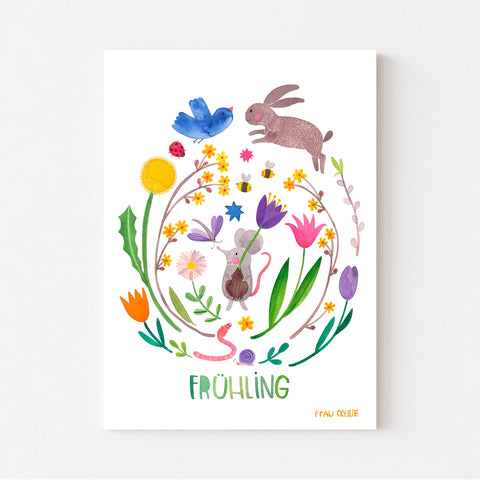 Print A4 FRÜHLING
