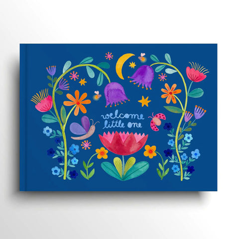 Erinnerungsbuch Baby WELCOME LITTLE ONE Hardcover