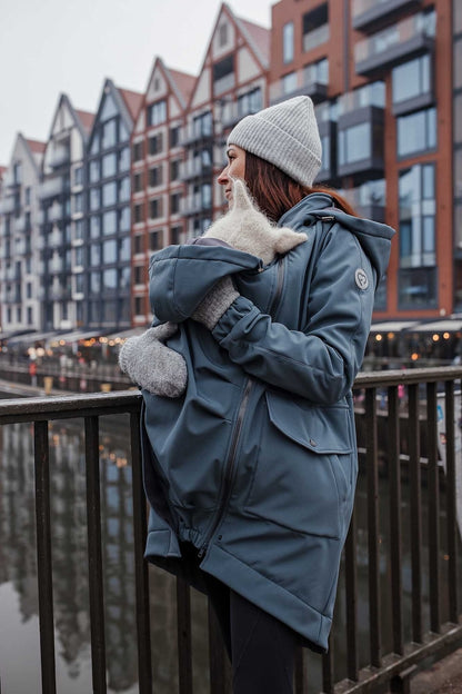 Umstands- und Tragemantel Softshell PARKA