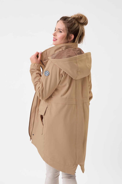 Umstands- und Tragemantel Softshell PARKA