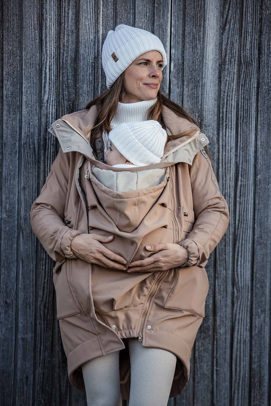Umstands- und Tragemantel Softshell PARKA