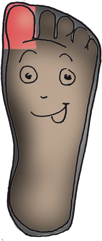 zehenfreundliche Socken aus Baumwolle