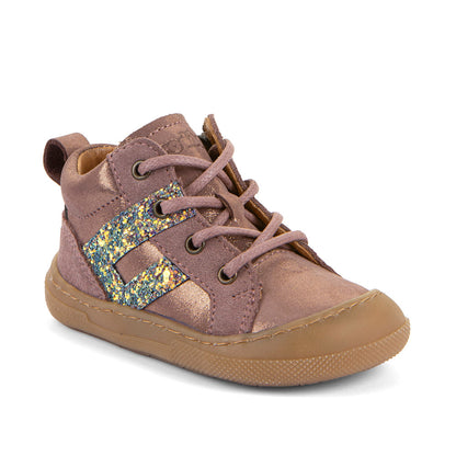 Barfuss Schuh MALY LACES shine aus Leder