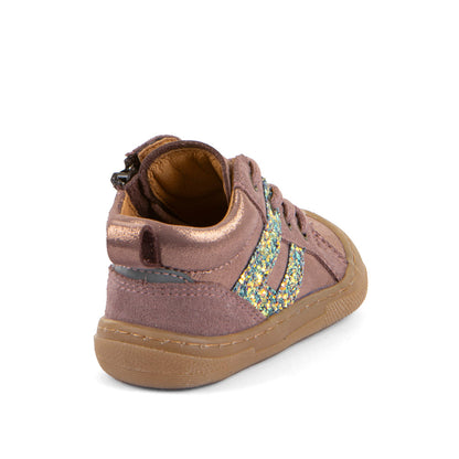 Barfuss Schuh MALY LACES shine aus Leder