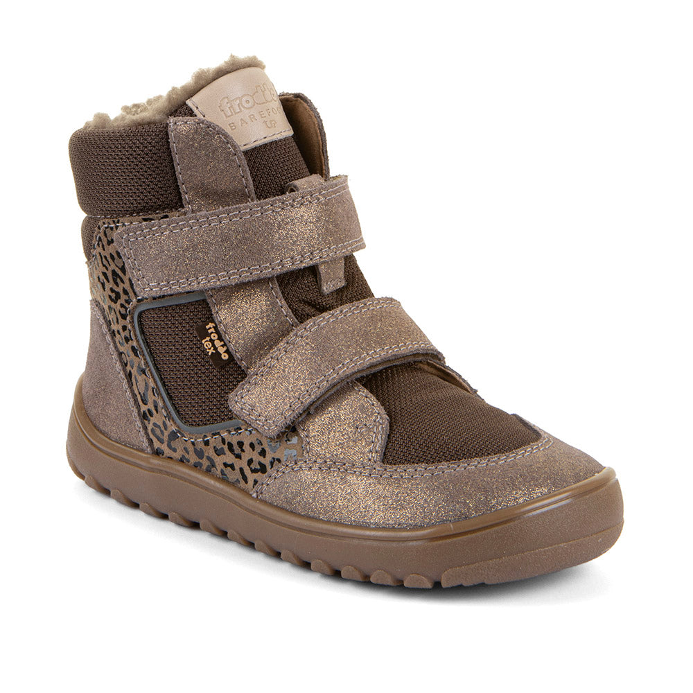 Barfuss Winterstiefel UP HILL WOOL shine