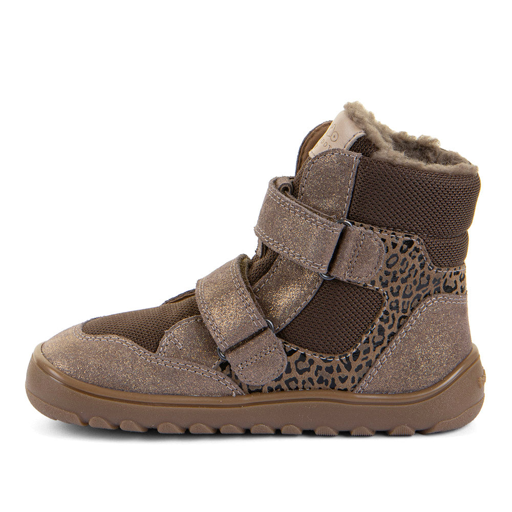 Barfuss Winterstiefel UP HILL WOOL shine