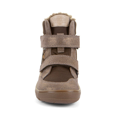 Barfuss Winterstiefel UP HILL WOOL shine
