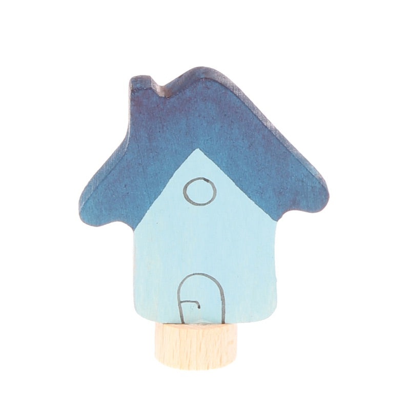 Grimms Steckfigur blaues Haus