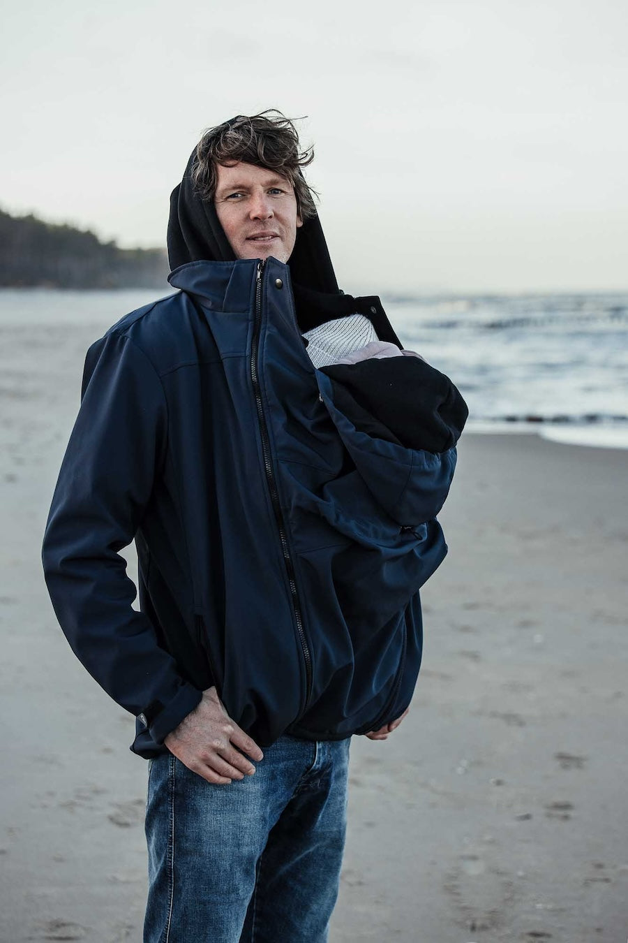 Softshell Tragejacke für Papas ELBRUS
