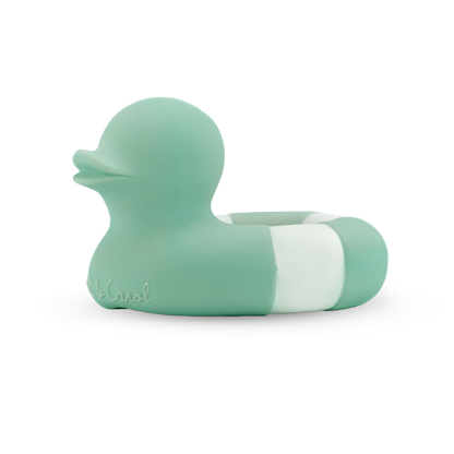 Badespielzeug aus Naturkautschuk FLO THE FLOATIE mint