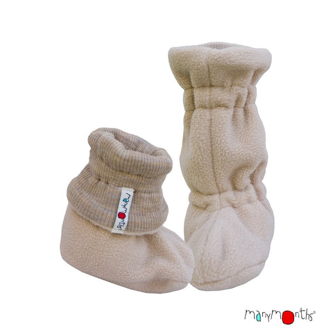Merinowolle Winter Booties