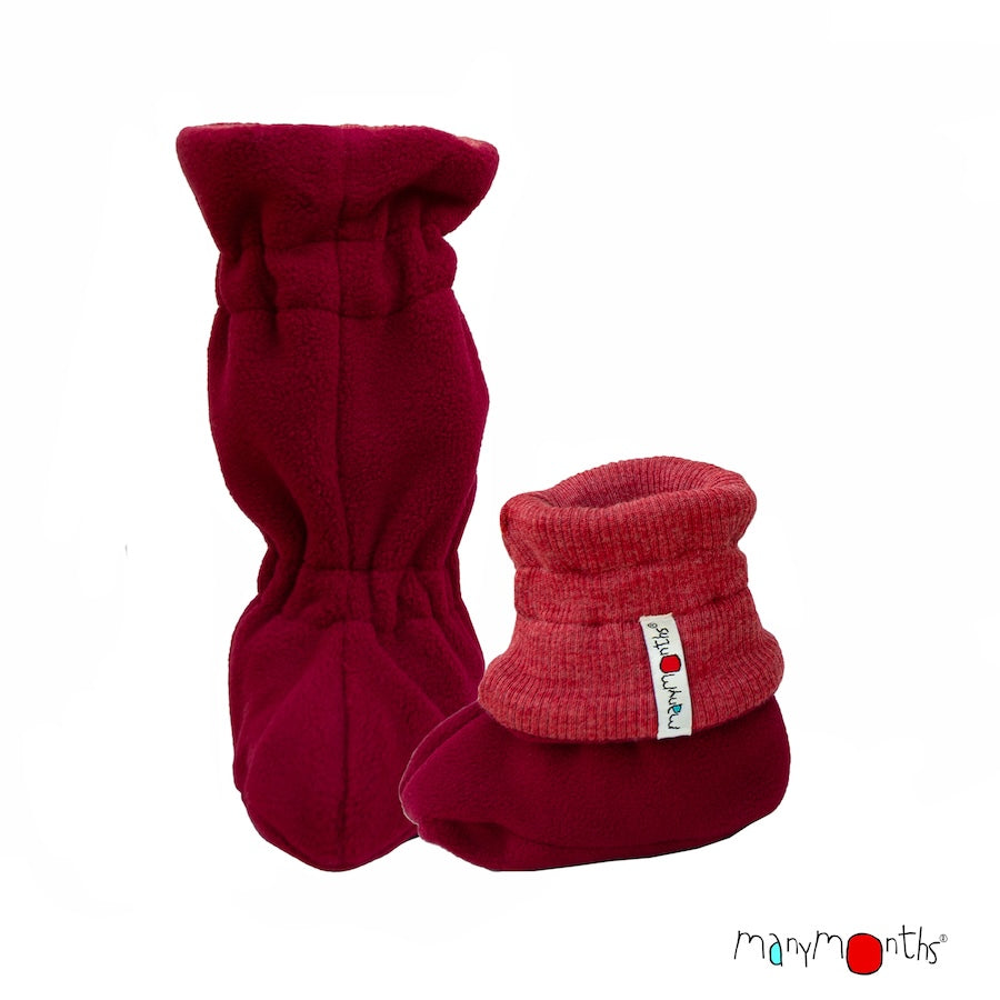 Merinowolle Winter Booties