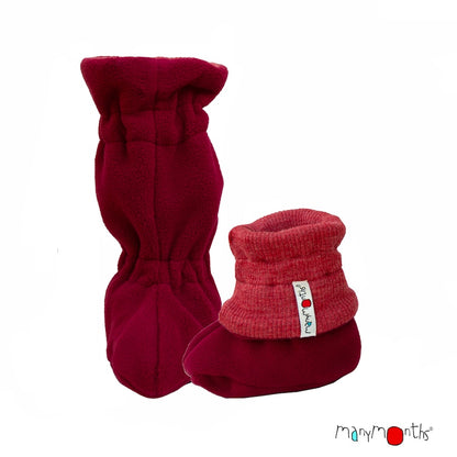 Merinowolle Winter Booties