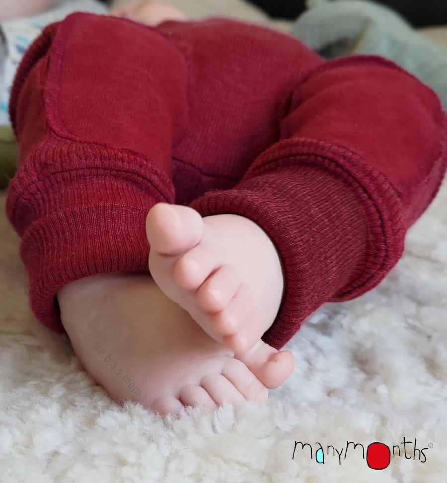 Merinowolle Baby Joggers mitwachsend