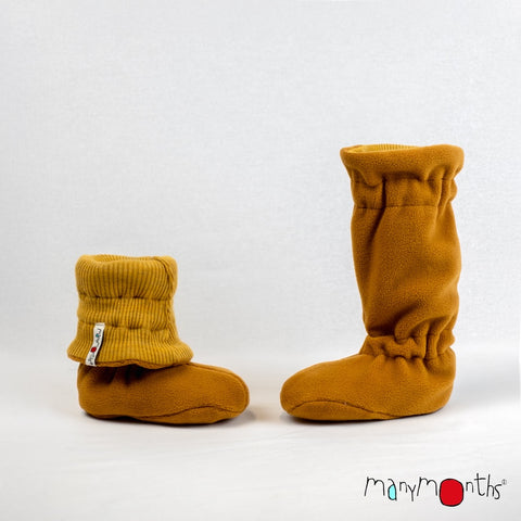 Merinowolle Winter Booties