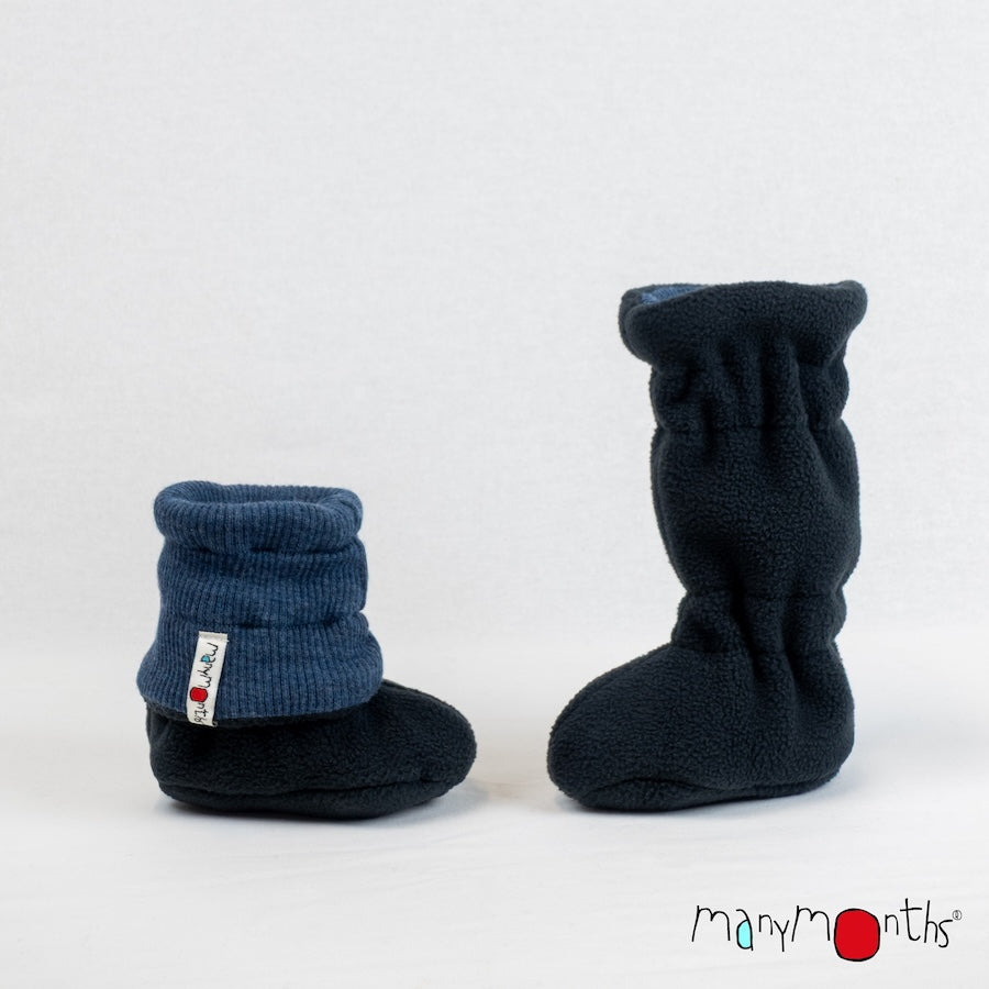 Merinowolle Winter Booties