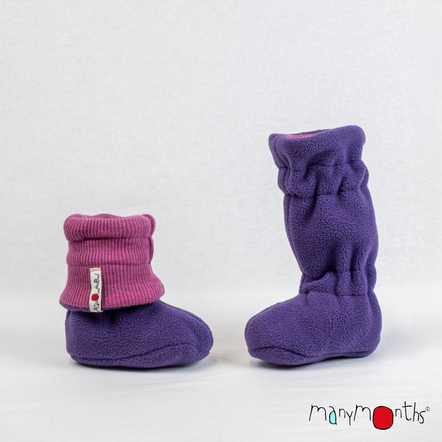 Merinowolle Winter Booties