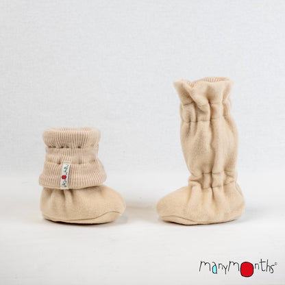 Merinowolle Winter Booties
