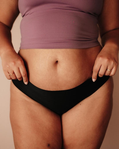 Periodenslip NELLIE Seamless schwarz medium