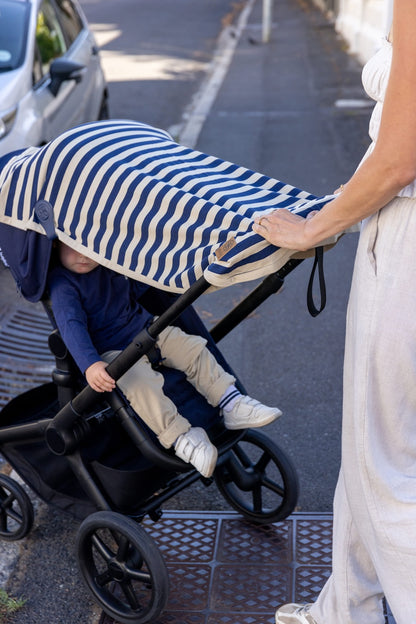 UV-Babydecke GESTREIFT
