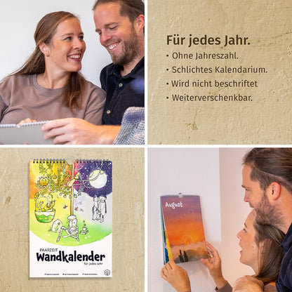 Wandkalender für Paare