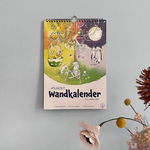 Wandkalender für Paare