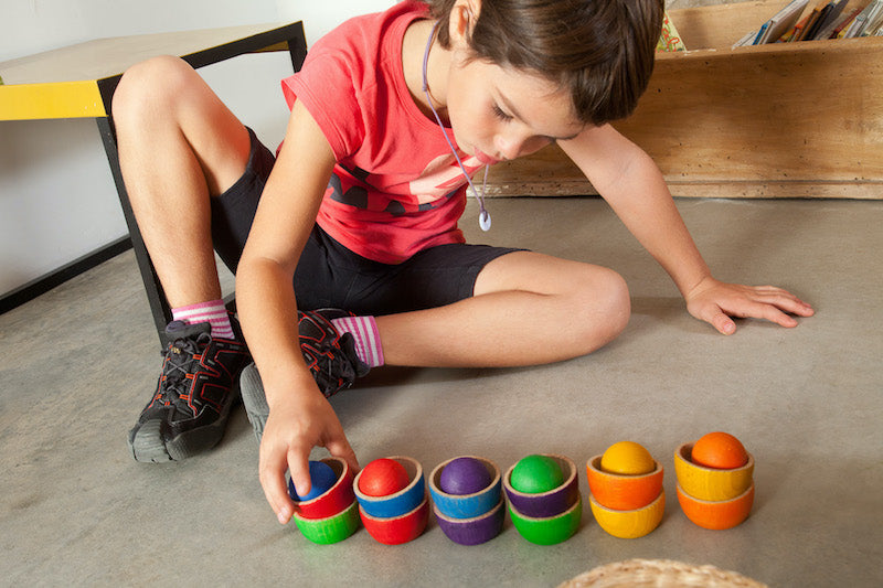 Holzspiel-Set BOWLS AND BALLS