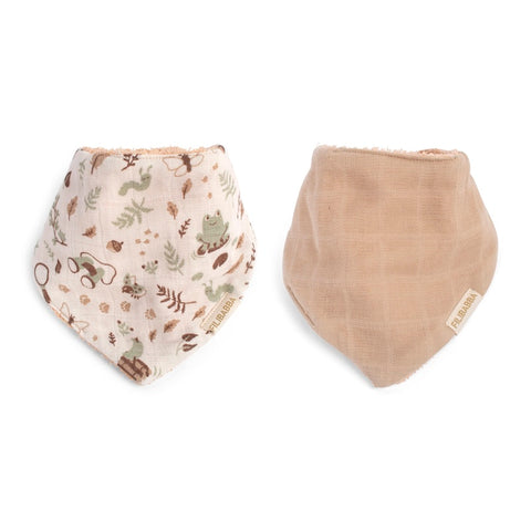 Bandana Lätzchen, 2er Pack LITTLE WONDERS