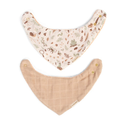 Bandana Lätzchen, 2er Pack LITTLE WONDERS