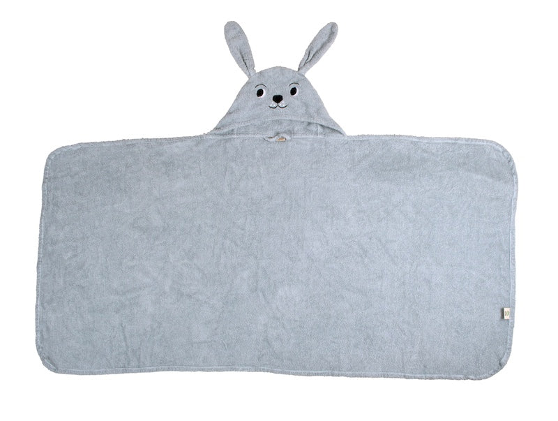 Kapuzenhandtuch GOTS Bio-Baumwolle HASE
