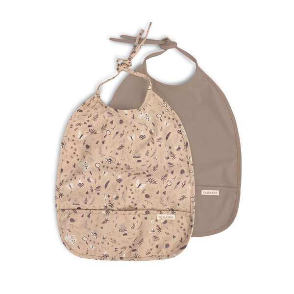 Lätzchen wasserdicht, 2er Set