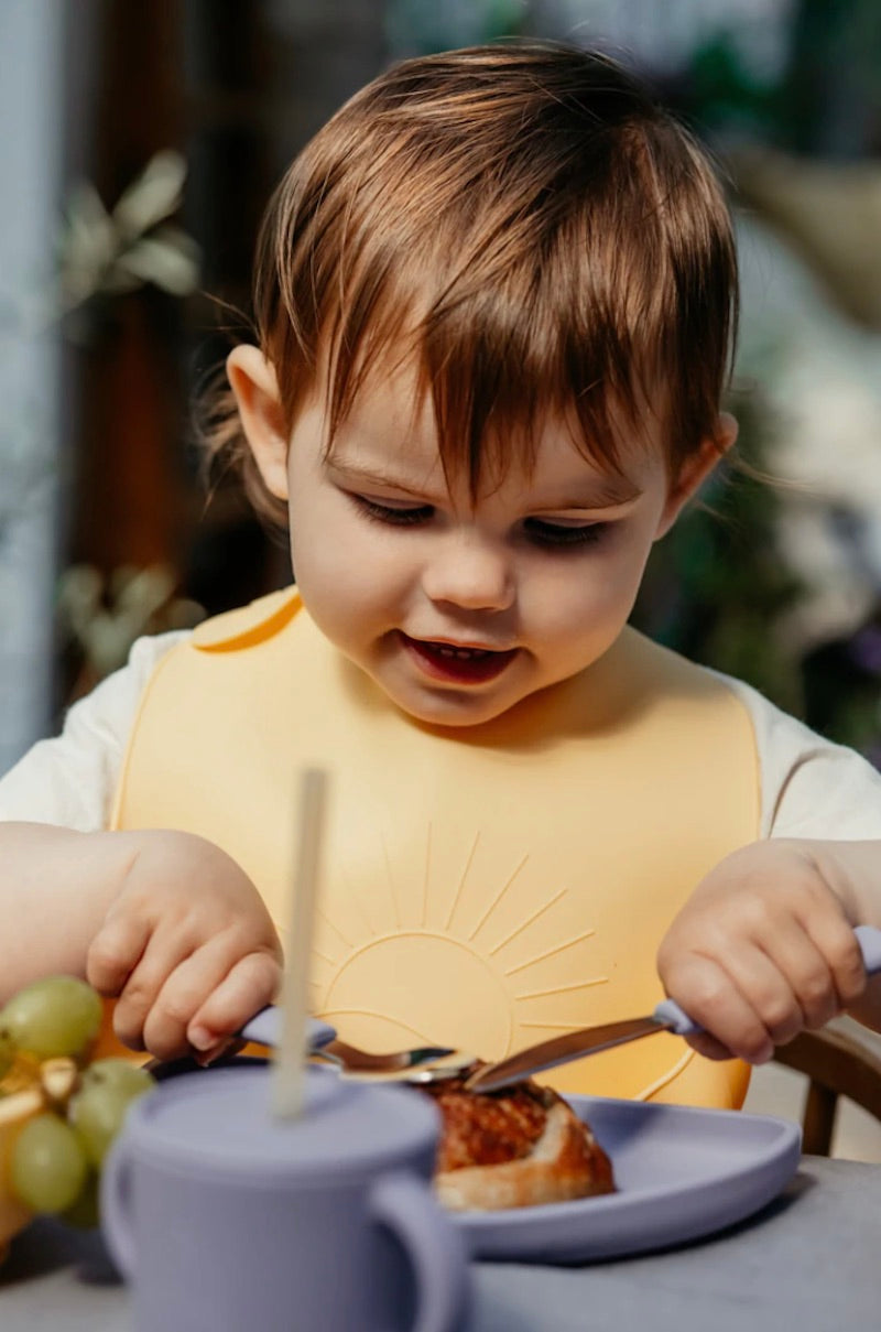 Kinderbesteckset aus Edelstahl & Silikon