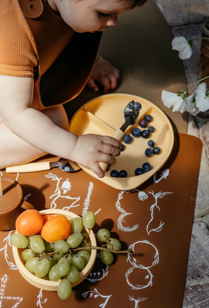 Kinderbesteckset aus Edelstahl & Silikon