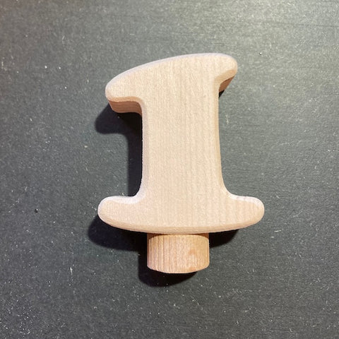 Steckfigur WOODLETTERS 1