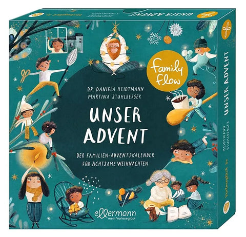 Unser Advent - Familienadventskalender für achtsame Weihnachten