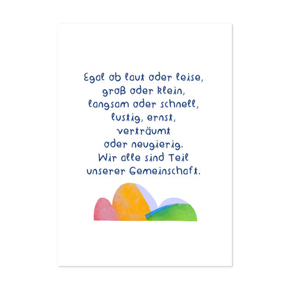 Affirmationskarten für Familien KARTEN FÜR EIN SCHÖNES MITEINANDER