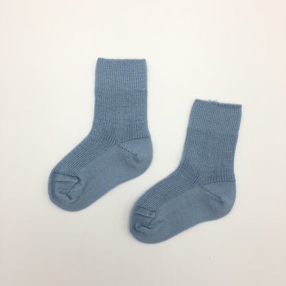Grödo Baby und Kinder Woll-Socken UNI