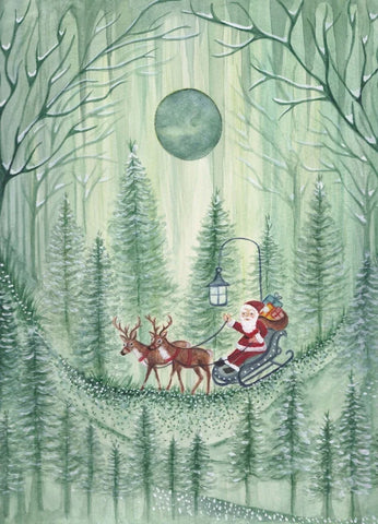 Postkarte SANTA