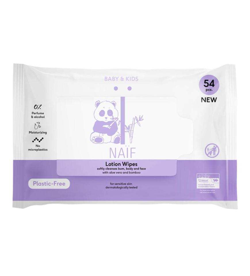 Babyfeuchttücher, kunsttofffrei und vegan mit AloeVera Lotion