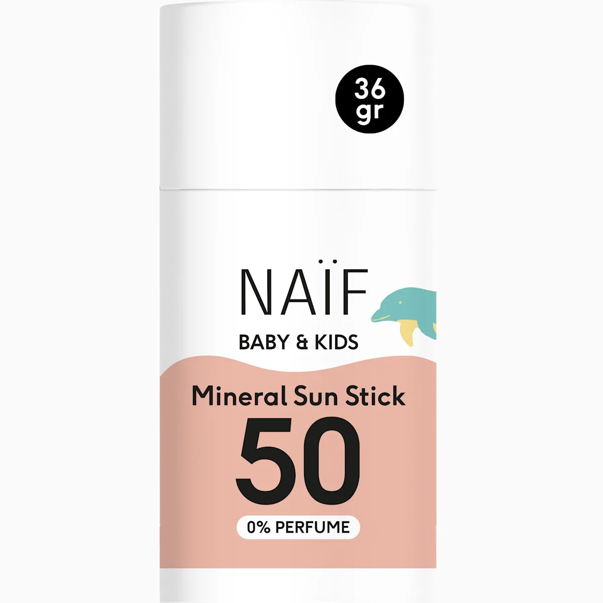 Mineralischer Sonnenschutzstick für Baby & Kind, parfümfrei, SPF50, 36g