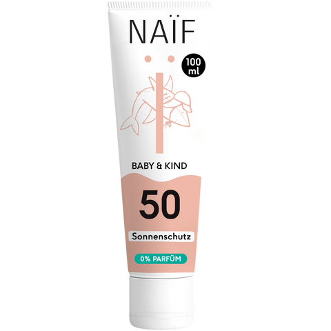 Baby & Kids Sunscreen SPF50 - Sonnencrème, vegan, parfümfrei