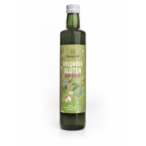 Bio Sirup ohne Zucker HOLUNDERBLÜTEN