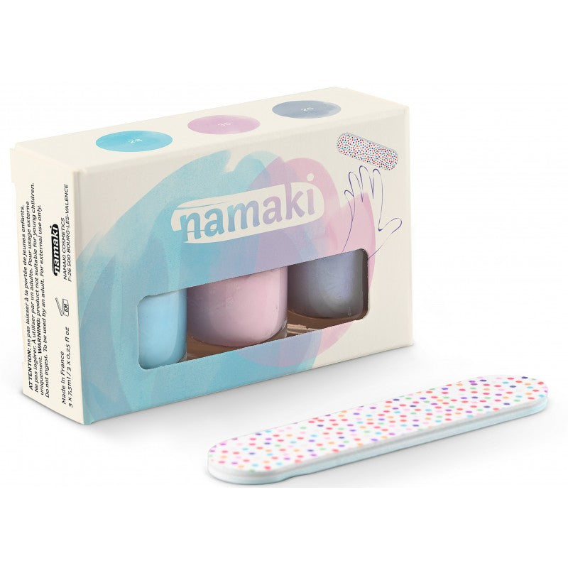 Nagellack auf Wasserbasis für Kinder, 3er Set