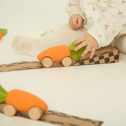 Baby Car Greifling aus Naturkautschuk